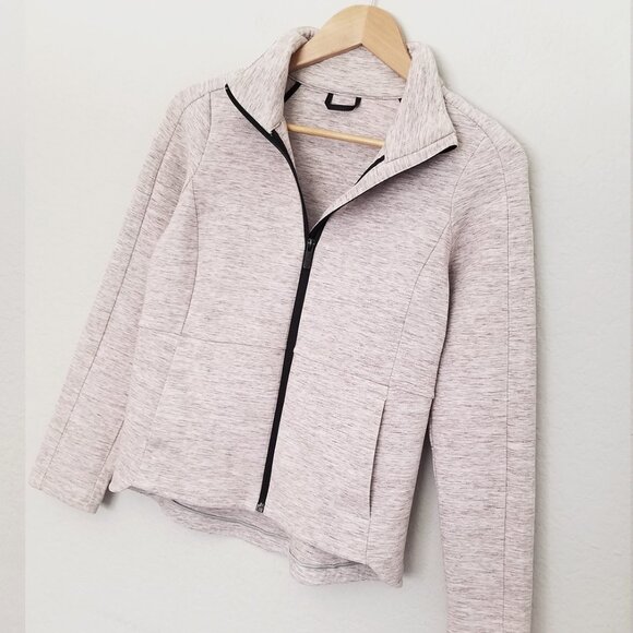Lululemon Going Places Jacket Size 4 Space Dye Heather Pale Lilac Stretch C50416 - Picture 6 of 16